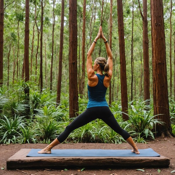 Où trouver des stages de yoga en pleine nature en Australie?