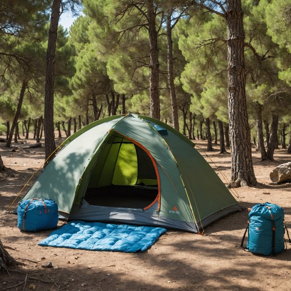 Quels sont les équipements indispensables pour un camping en région de garrigue?