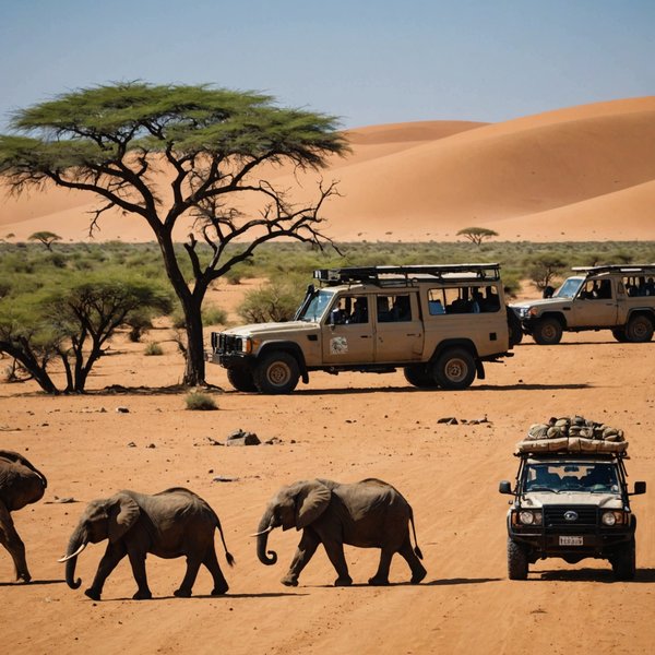 Où trouver les meilleures expériences de safari en Namibie?
